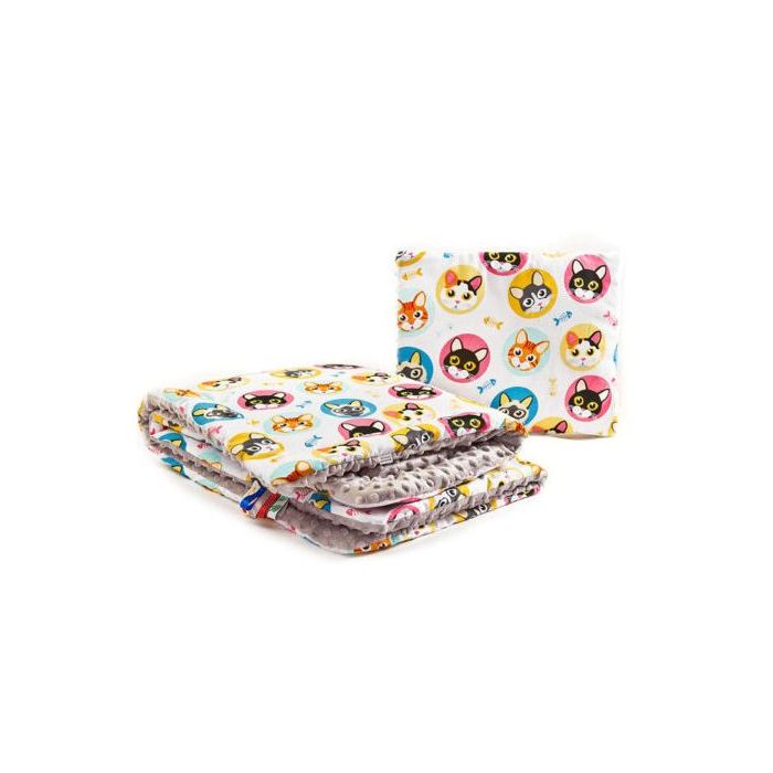 Komplektas vežimėliui pagalvė ir apklotas