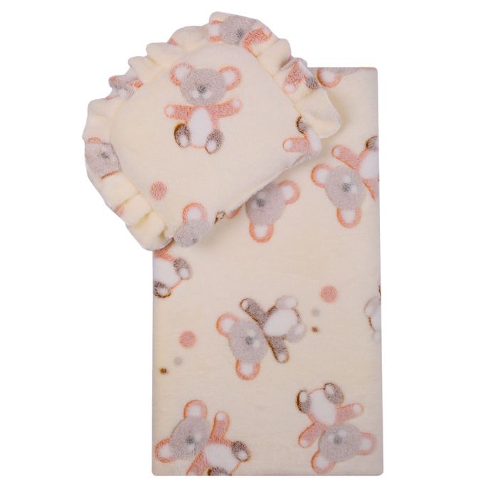 Komplektas kūdikio vežimėliui "Bears" 