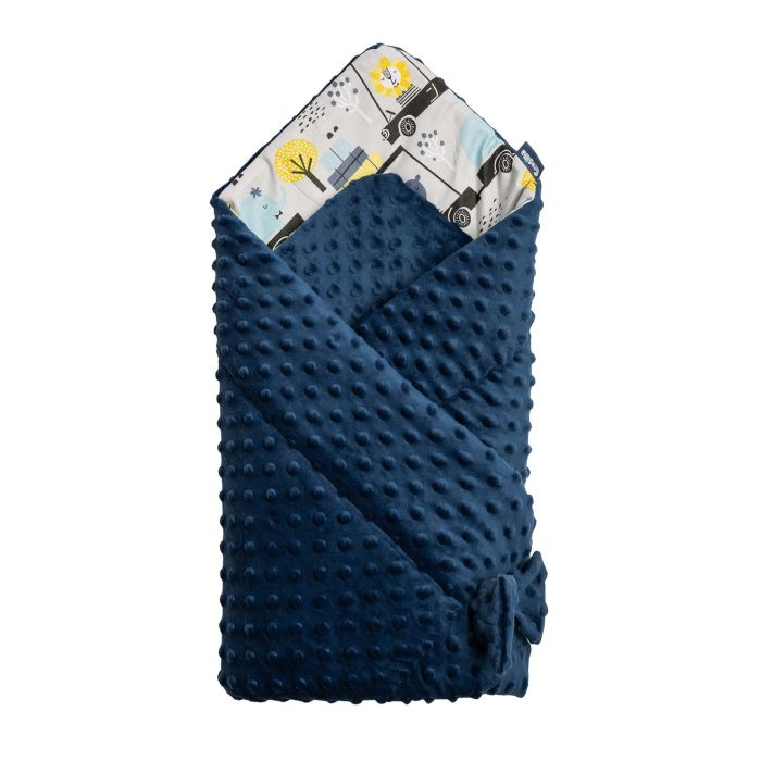 Dvipusis vokelis kūdikiui "Zoo" melsvas