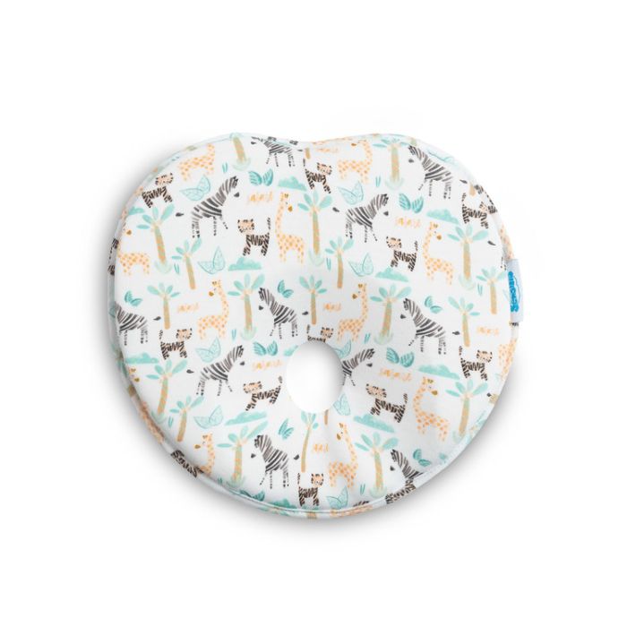 Pagalvė kūdikiui nuo nugulėjimo "ZOO"  melsva