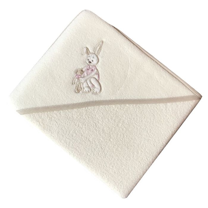 Rankšluostis vaikui su zuikiu