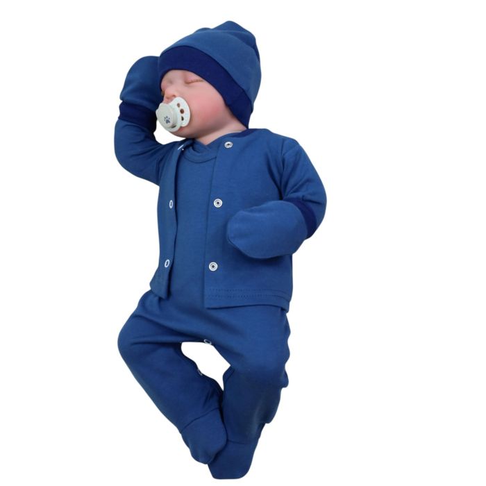 Kūdikio kraitelis - drabužėliai naujagimiui "Blank fiord" 5 dalių