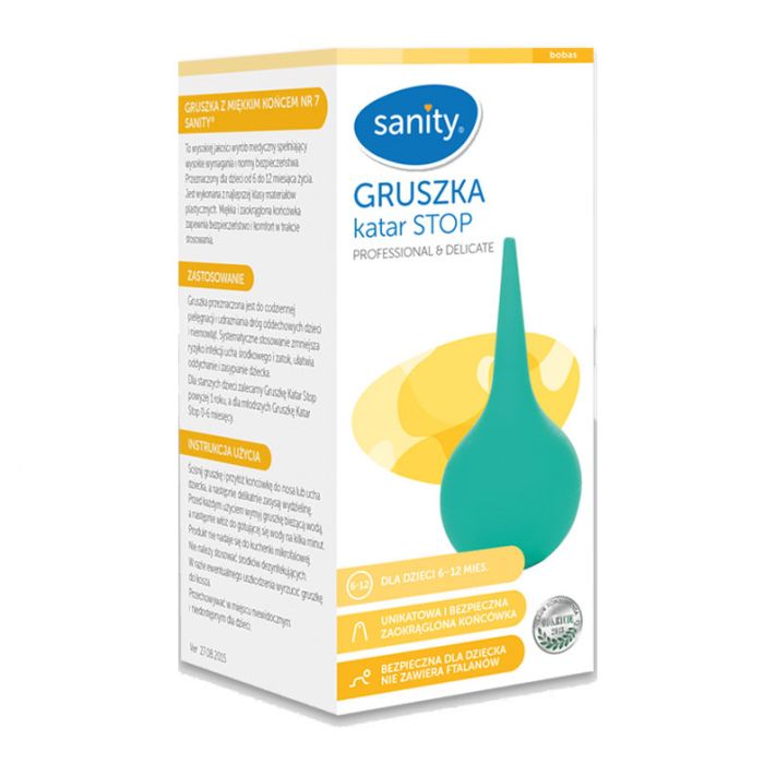 Aspiratorius "kriaušytė" nosytei didelė žalios sp.