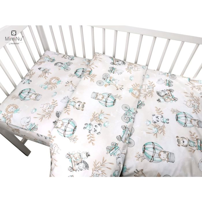 Patalynė kūdikiams 135x100 "Zoo nugat" 