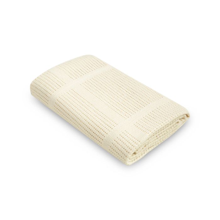 Kūdikio pledukas "Lulu ecru" 95x95 cm 