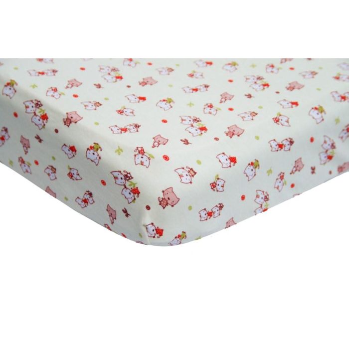 Paklodė su guma "Kitty"  120x60 BABYDO™