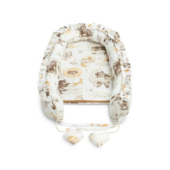 Kūdikio lizdelis "Cosy clouds" 80x45 cm