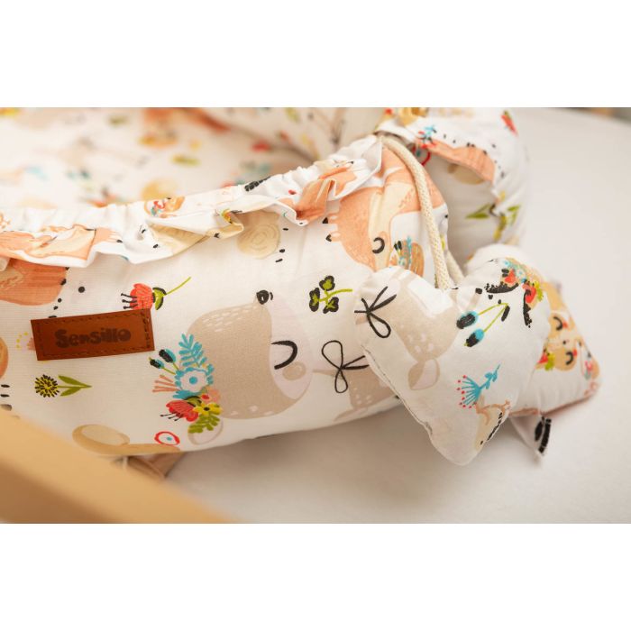 Kūdikio lizdelis "Best friends" 80x45 cm