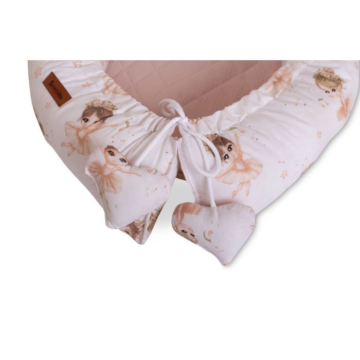 Kūdikio lizdelis iš muslino "Fairy ballerina" 
