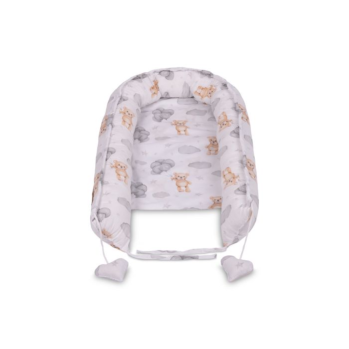 Kūdikio lizdelis iš muslino "Bears" 