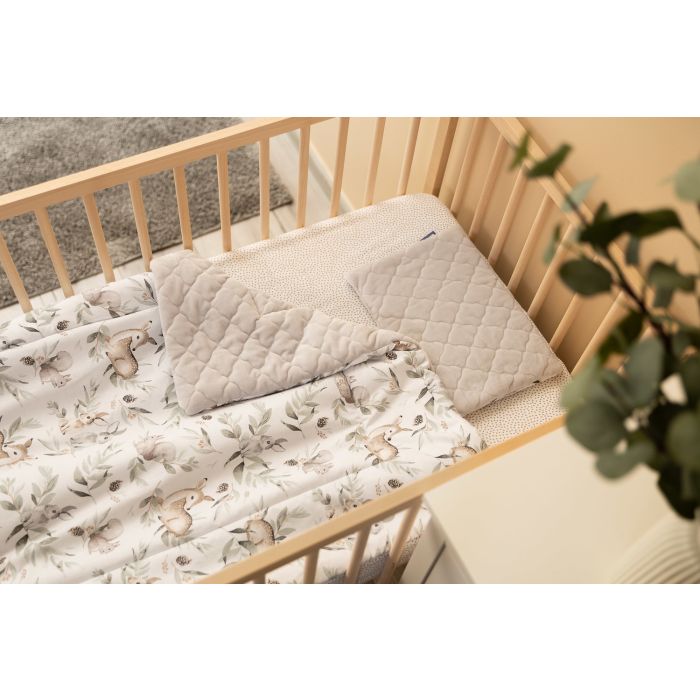 Pledukas su pagalvė kūdikiui  "Deer" 