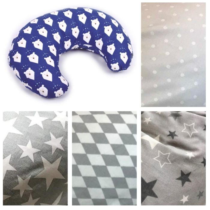 Maitinimo ir nėščiosios pagalvė 70x50 cm (galite pasirinkti spalvą)