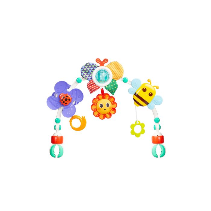 Žaislų lankas vežimėliui/kėdutei "FLOWER"