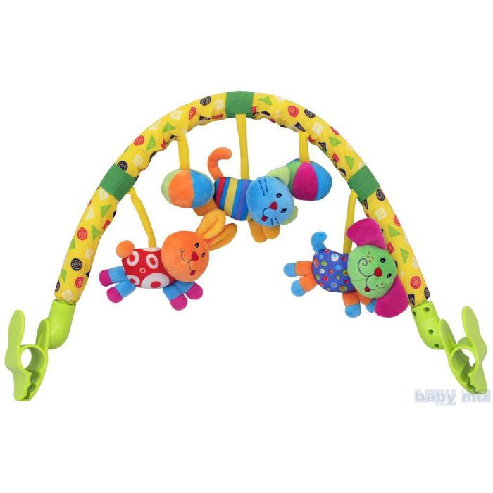 Žaislų lankas vežimėliui/kėdutei "Kitty"