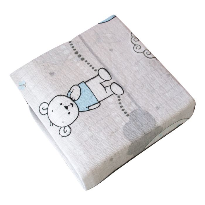 Vystyklas kūdikiui iš marlės lux 70x80cm "Little" 