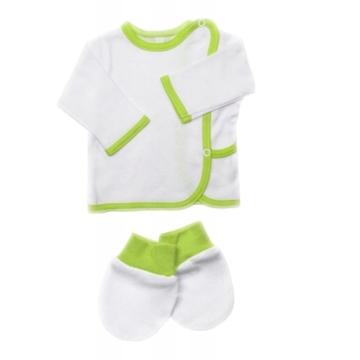 Kūdikio kraitelis - drabužėliai naujagimiui "Mono" 5 dalių