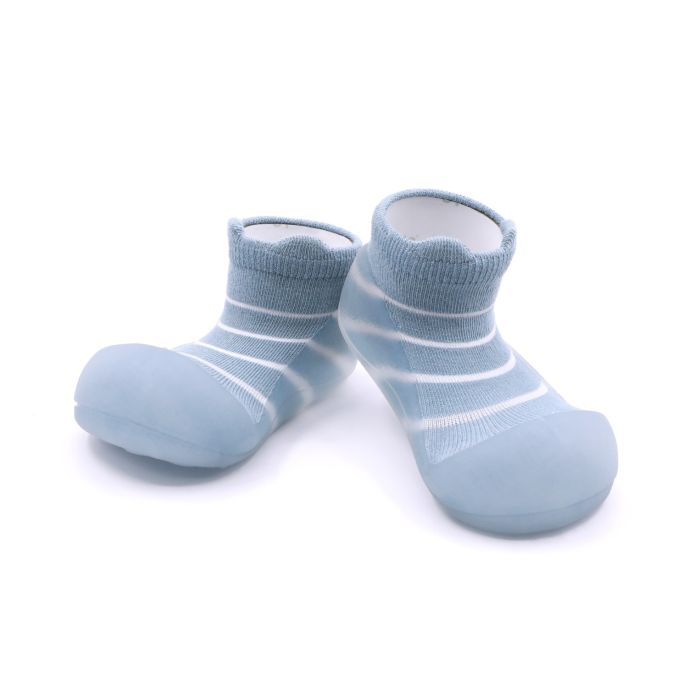 Pirmieji batukai kūdikiams Attipas "Bamboo bear" blue