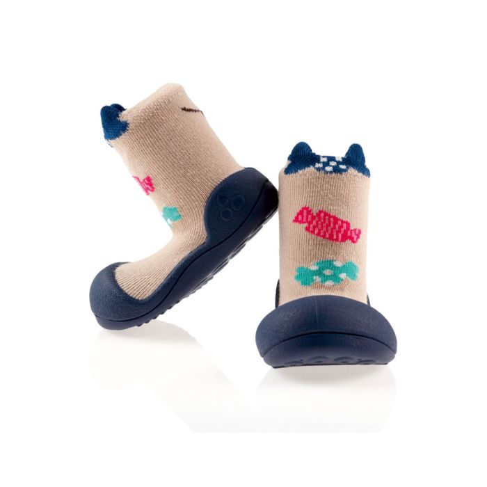 Pirmieji batukai kūdikiams Attipas "Candy navy" 