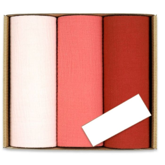 Muslino vystyklų rinkinys kūdikiams "KRESH" 