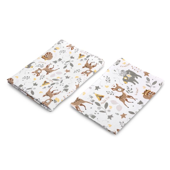 Patalynė kūdikiams 135x100 "Forest life"  