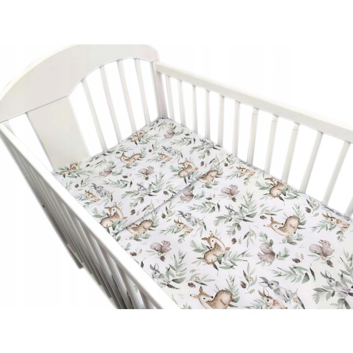 Patalynė kūdikio lopšiukui 80x70cm "Deer" 