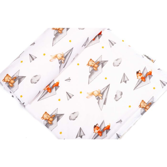 Pledas kūdikiui "Pilots" 100x75cm  smėlio spalvos