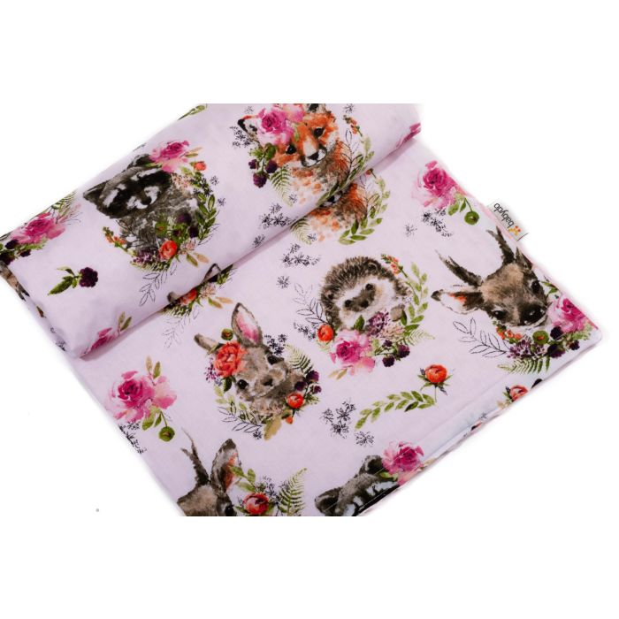 Pledas kūdikiui "Sweetheart" 100x75cm  rožinės spalvos