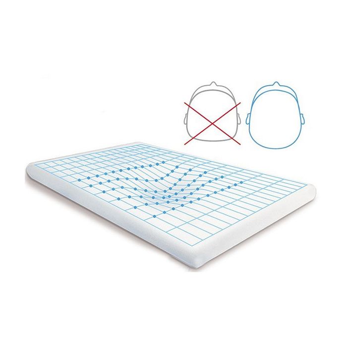 Kūdikio pagalvė 46x26cm "Memory" Aloe Vera viskoelastinė