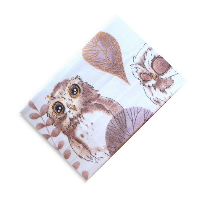 Muslino vystyklas kūdikio vystymui 120x120cm 1vnt. (galima rinktis spalvą)