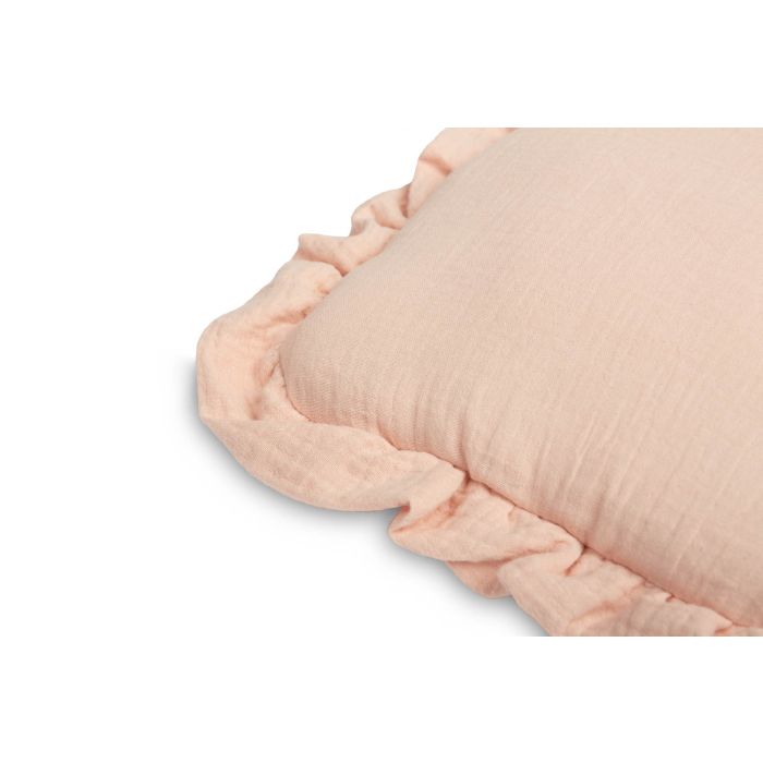 Muslino komplektas kūdikiui "Luxury soft" pledas 56x76 cm ir pagalvė 38x28 cm 