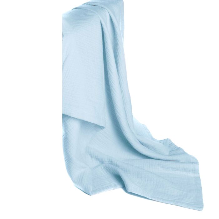 Muslino pledukas kūdikiui "Toffee blue" 75x100 cm 