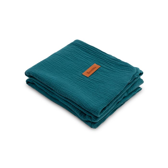 Muslino pledukas kūdikiui "Vittoria ocean" 75x100 cm 