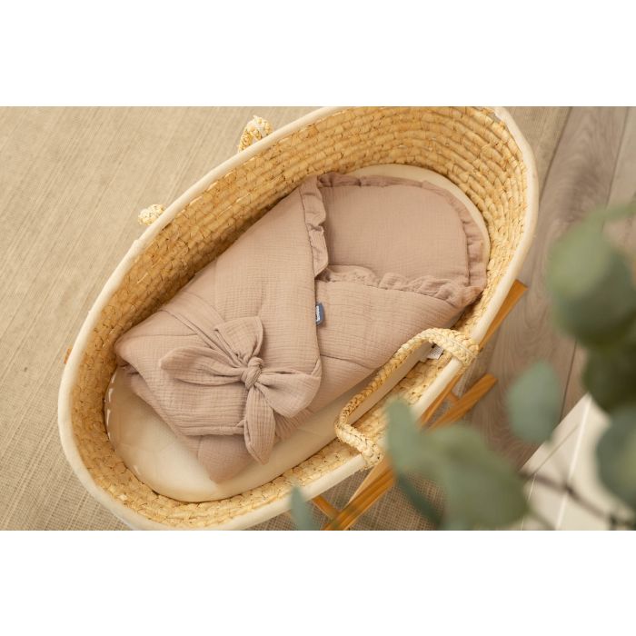 Muslino vokelis kūdikiui "Natural" beige 