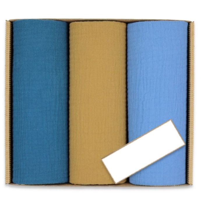 Muslino vystyklų rinkinys kūdikiams "KRESH" 