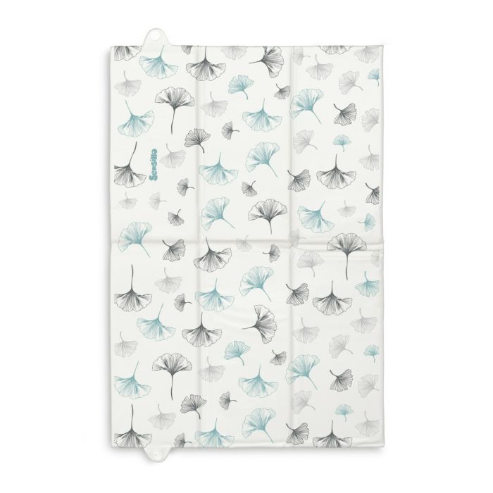 Kėlioninis neperšlampamas daugkartinis paklotas "Botanic" 40x58 cm melsvas