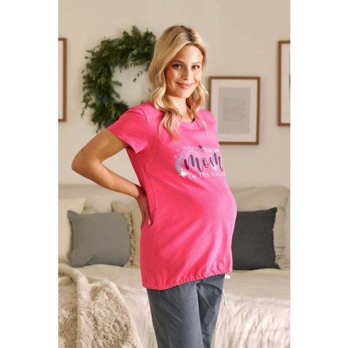 Pižama nėščiosioms ir maitinančioms "Mommy peony"