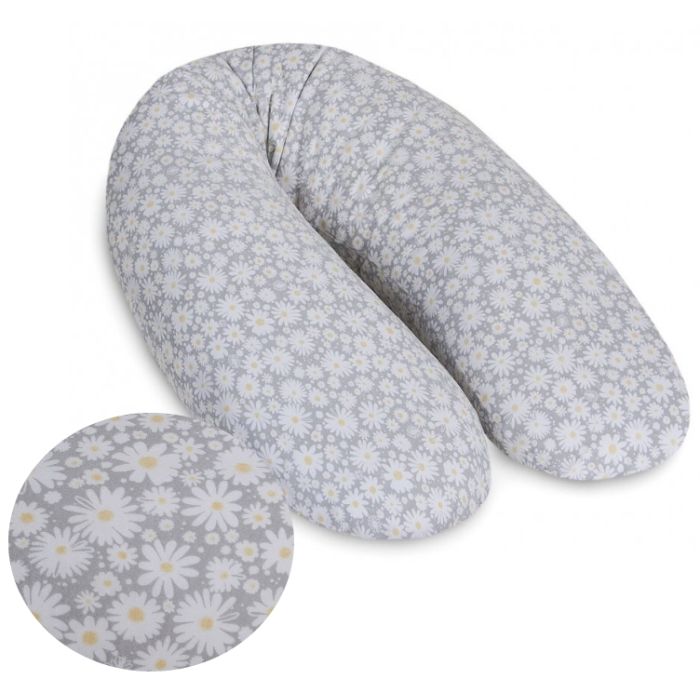 Nėščiosios pagalvė - komforto 190 cm "Daisy bloom" 