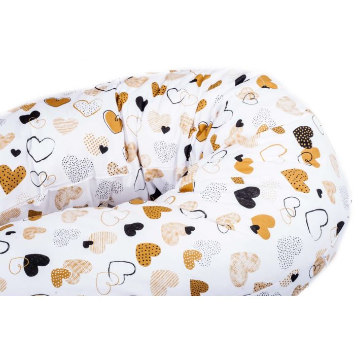 Nėščiosios pagalvė 170cm "Hearts" 