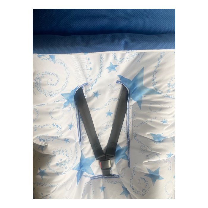 Pledas vokelis automobilinei kėdutei "Stars" 90x90 cm