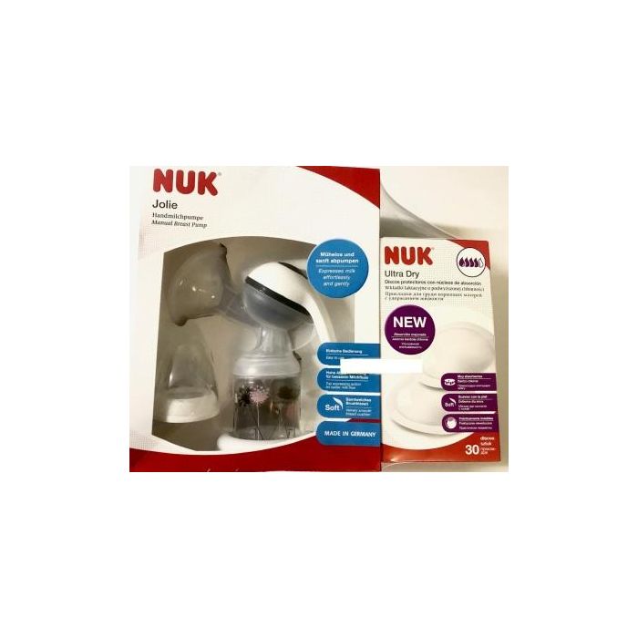 Rankinimui pientraukis NUK Jolie su dovana