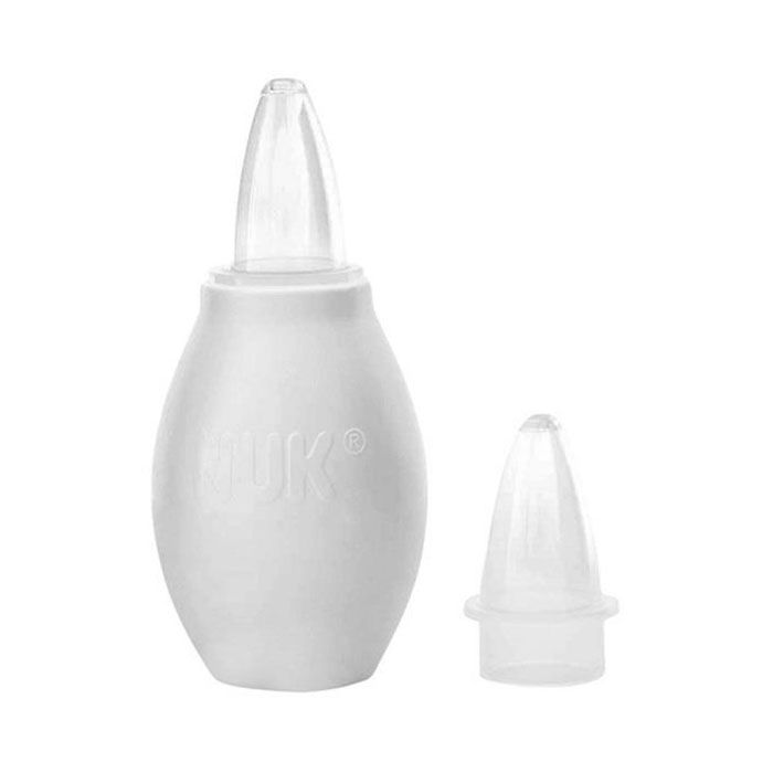 Aspiratorius "kriaušytė" nosytei NUK baltos sp.