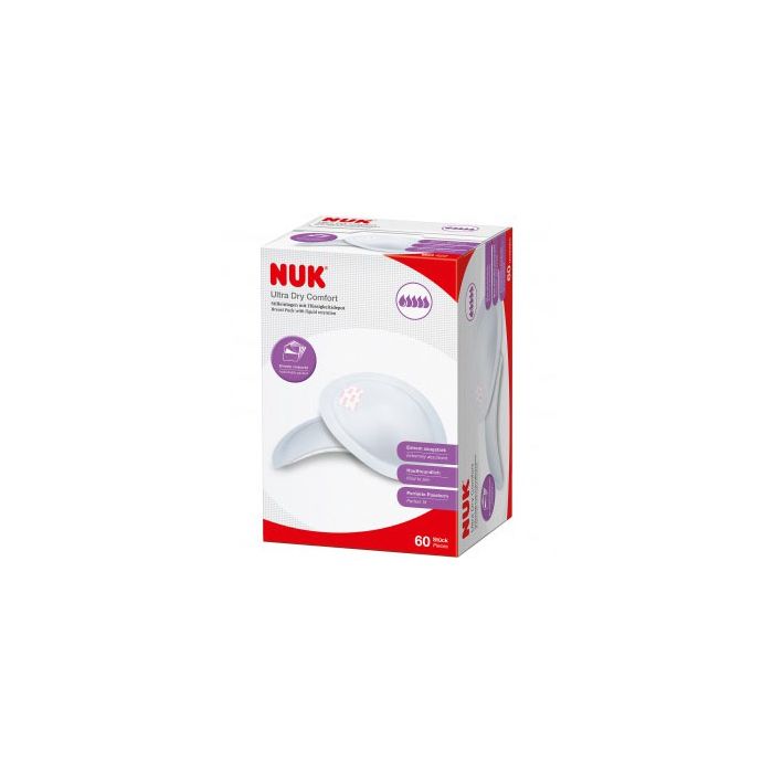 Įklotai laktaciniai į liemenėlę NUK Ultra Dry Comfort 60vnt