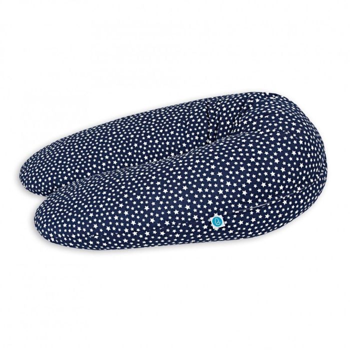 Maitinimo miegojimo pagalvė 190 cm "Navy Stars" 