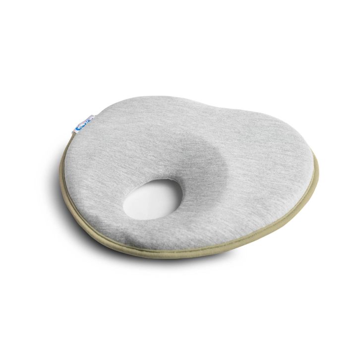 Pagalvė kūdikiui nuo nugulėjimo 22x22 cm smėlio spalvos