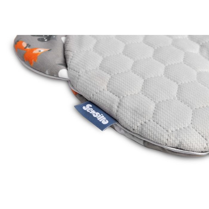 Komplektas kūdikiui "Mountain high" pledas 56x76 cm ir pagalvė 36x28 cm 