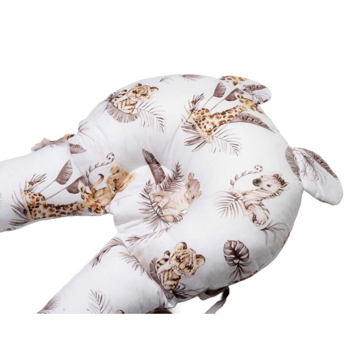 Ergonominė pagalvė kūdikiui - kokonas 45x70cm "Comfort" Savana