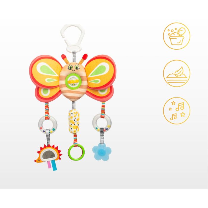 Pakabinamas žaislas kūdikiui "Butterfly" 