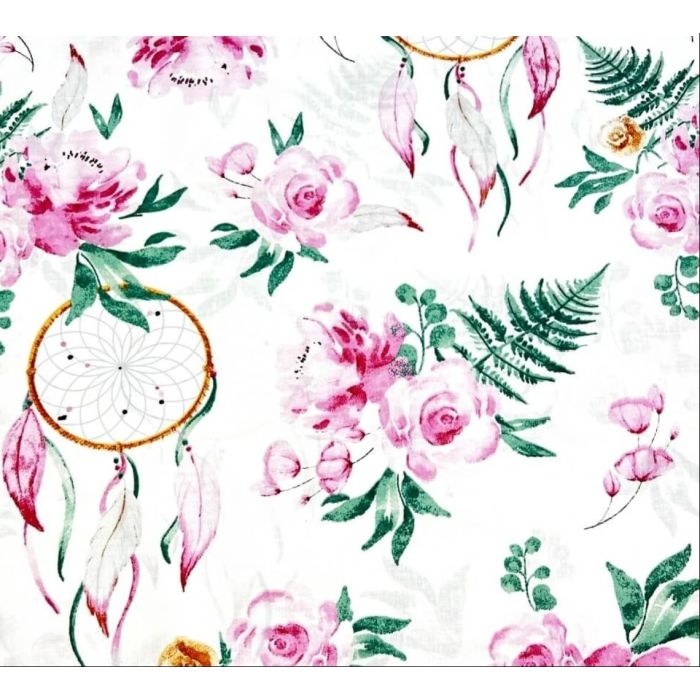 Paklodė su guma 38x80 "Cotton story" - medvilninė (galima rinktis spalvą)