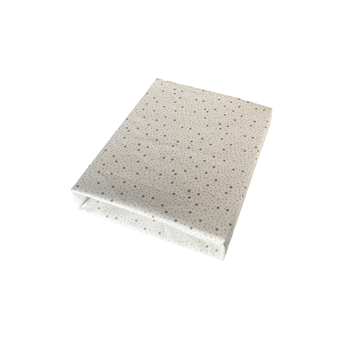 Paklodė su guma 120x60 "Capuccino"- medvilninė