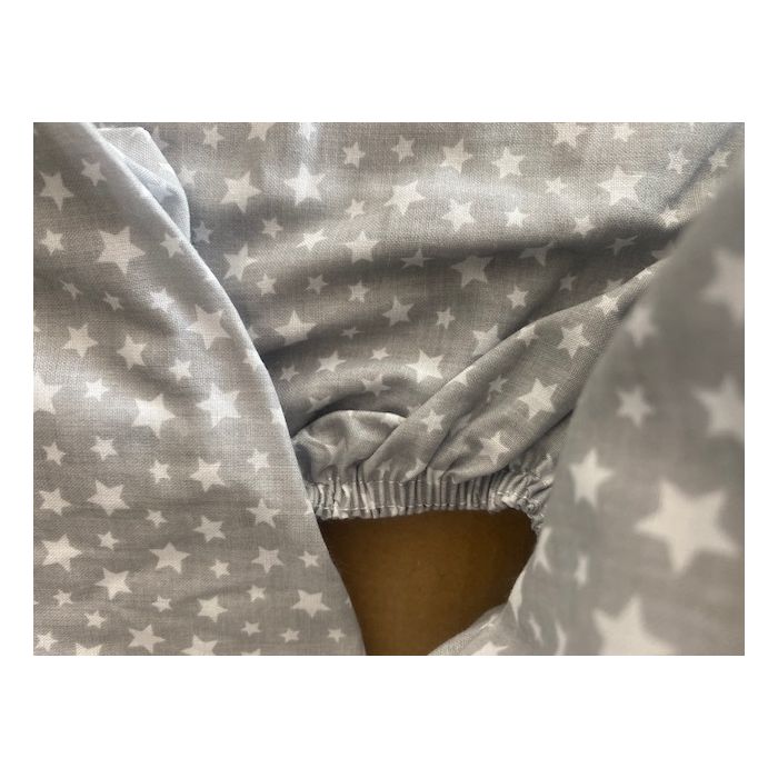 Paklodė su guma 120x60 "Milky way"- medvilninė